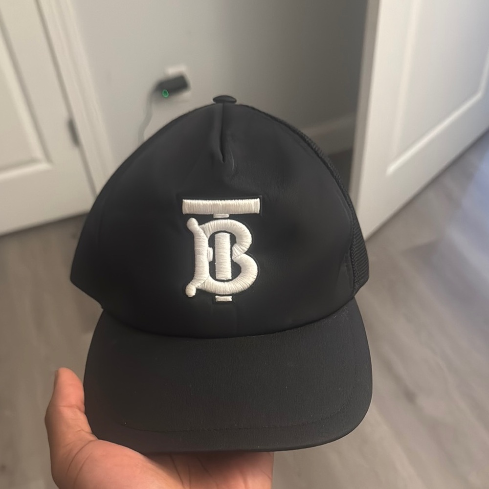 Burberry Black Logo Cap